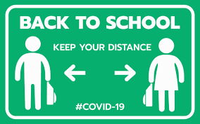 First day of back to school in person.