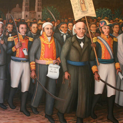Timeline: Acontecimientos más importantes durante el proceso de conquista hasta la independencia de México.