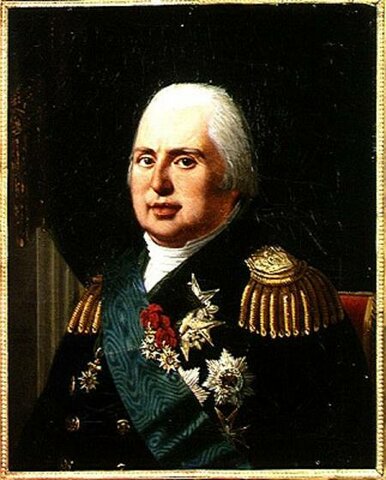 Abdication et mort de Louis XVIII