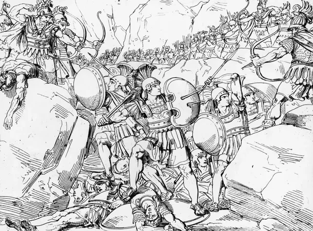 Els espartans es deixen matar pels perses