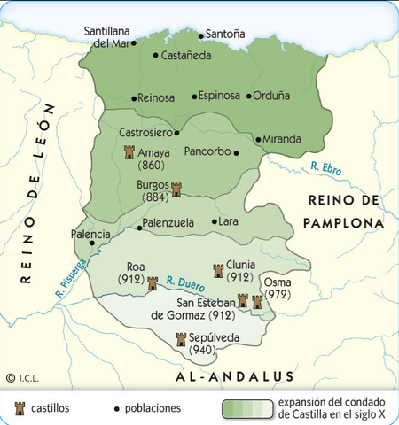 Independencia del condado de Castilla