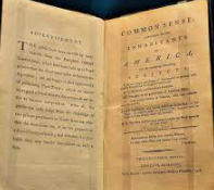 "Common Sense" published by Thomas Paine