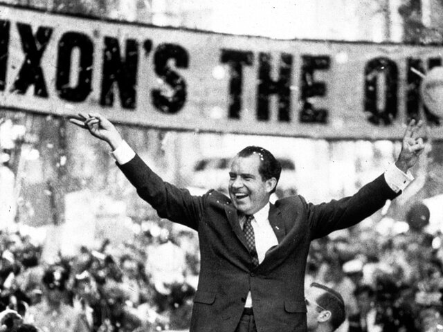 Richard Nixon is elected