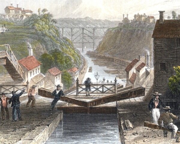 Construction of the Erie Canal