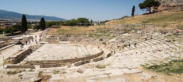 GRECIA. ARQUITECTURA. Teatro de Dionisio. 550 a.C.