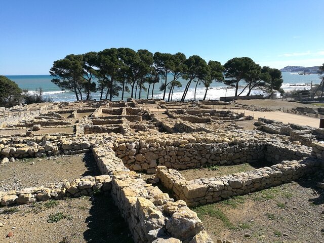 GRECIA. ARQUITECTURA. Emporion. 500 a.C.