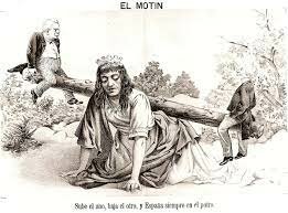 Restauración de la monarquía en la persona de Alfonso XII. Alternancia en el poder de los dos partidos dinásticos: Turnismo