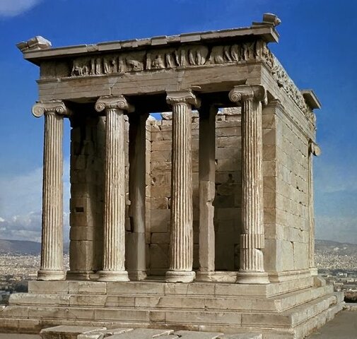 GRECIA. ARQUITECTURA. Templo Atenea Niké. 427 a.C.