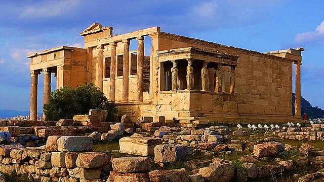 GRECIA. ARQUITECTURA. El Erecteion. 421 a.C.