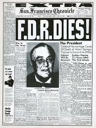 The Death of FDR