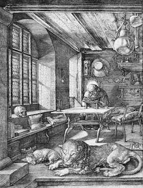 St. Jerome In His Study