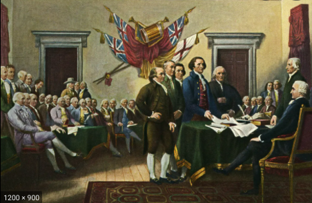 Signing of the Declaration of Independence