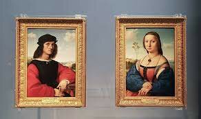 ritratti di Agnolo Doni e Maddalena Strozzi