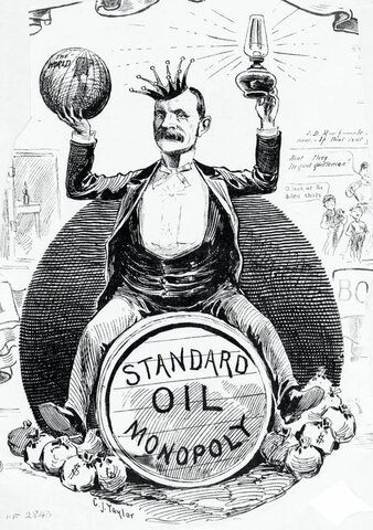 Trust-busting/breakup of Standard Oil