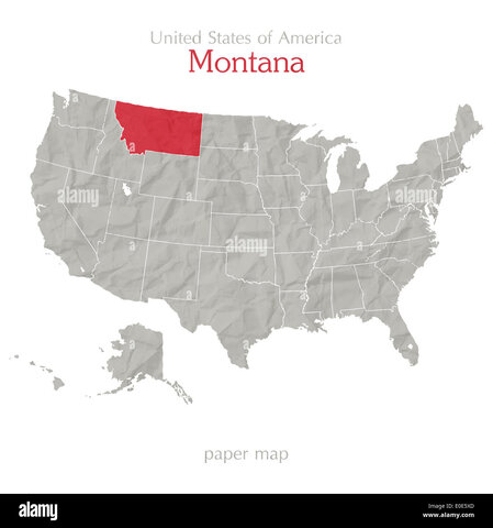 Montana Became a Territory