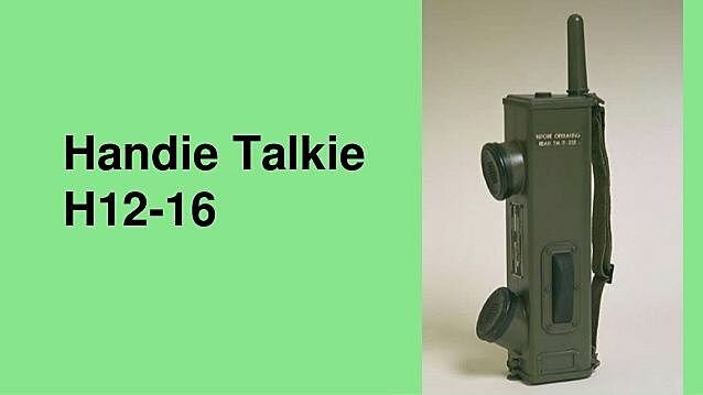 Handie Talkie H12-16