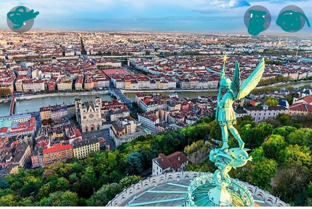 Lyon est une ville avec beaucoup d'étudiants