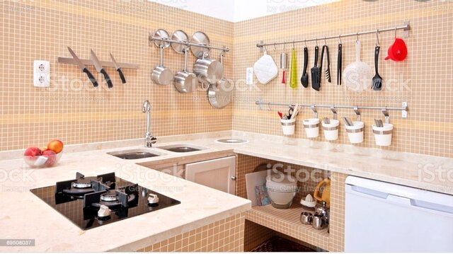 Il a une cuisine équipée