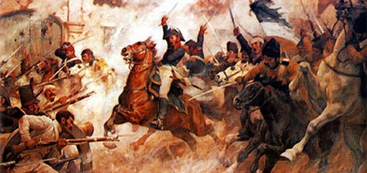 Llegada de Benito Juárez