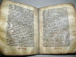 Primer llibre imprés (Una edició de la biblia)