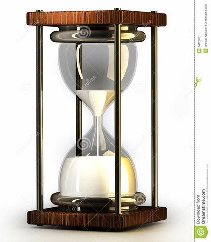 1201 d.C. Reloj de arena