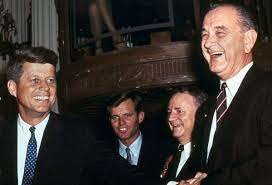 John F. Kennedy assassination and Lyndon Johnson becomes President