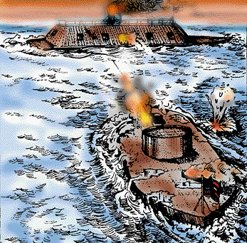 Merrimac vs. Monitor