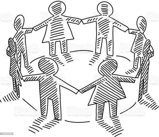 We meet in the school