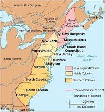 Formation of the 13 Colonies