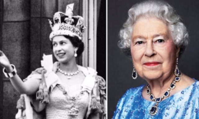 Sapphire Jubilee celebrated. Queen Elizabeth II is the only British monarch to have reigned for 65 years.