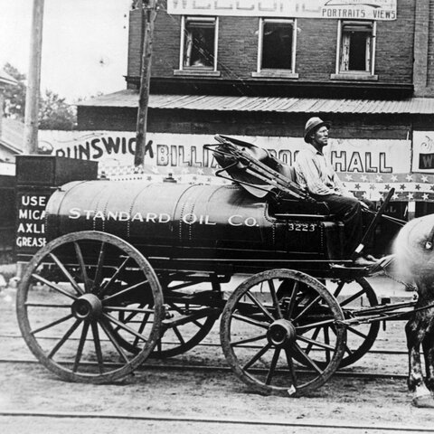 Standard Oil is broken up