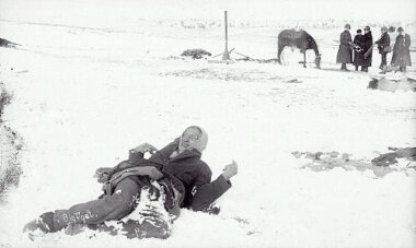 The Wounded Knee Creek Massacre