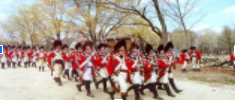 1,000's of redcoats in Boston