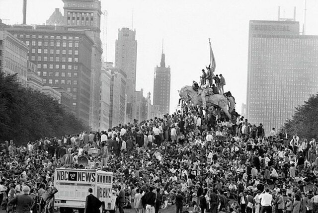 1968 riots at Democratic convention