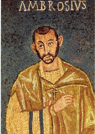 Nace Ambrosio (ca. 340) - primera vida pública como gobernador