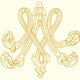 Monogramme royal de la reine marie antoinette (a)