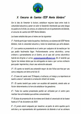 Concurso de Cuentos