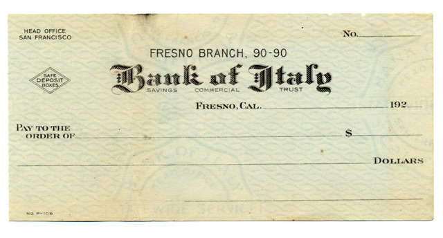 Bank of Italy Opens