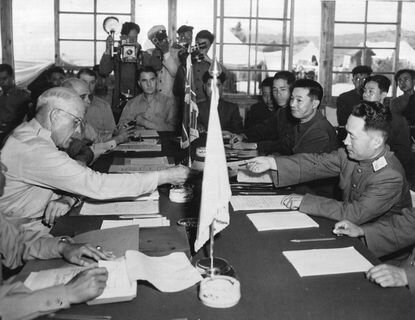 Korean war and armistice