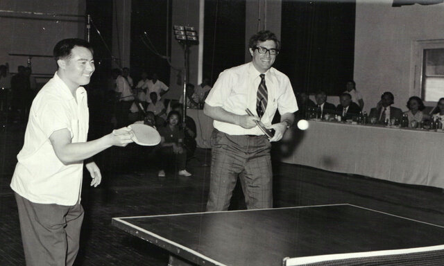 The Ping-Pong Dimplomacy