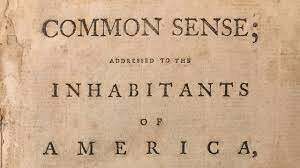 "Common Sense" by Thomas paine