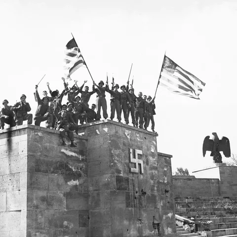 End of War in Europe (Germany surrenders)