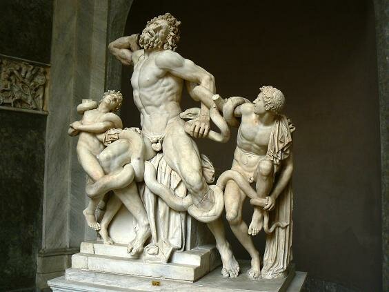 Laocoonte y sus hijos