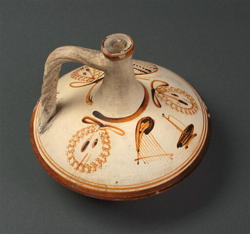 Lágino con instrumentos