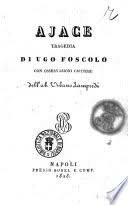 Presentata tragedia "Aiace"