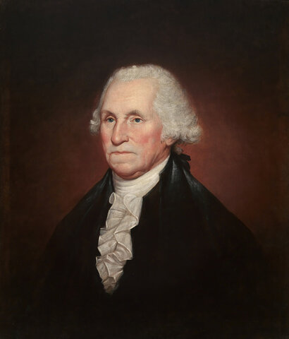 1789-1797 George Washington 1r President