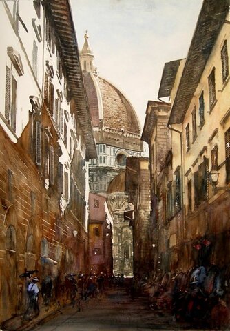 si stabilisce a Firenze