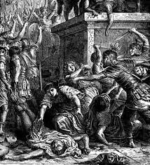 Nika riots in Constantinople.