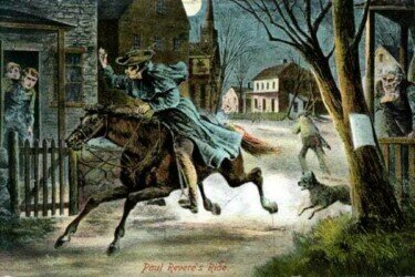 Midnight ride of paul revere