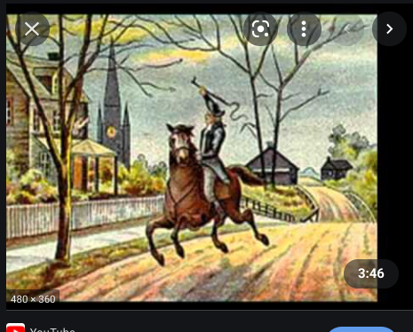 midnight ride of paul revere